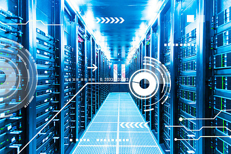 機房信息創(chuàng)意背景圖片下載-正版圖片500388972